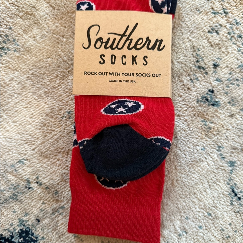 Tennessee Flag Socks